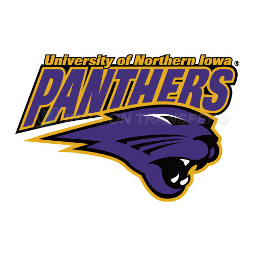 Northern Iowa Panthers Logo T-shirts Iron On Transfers N5669